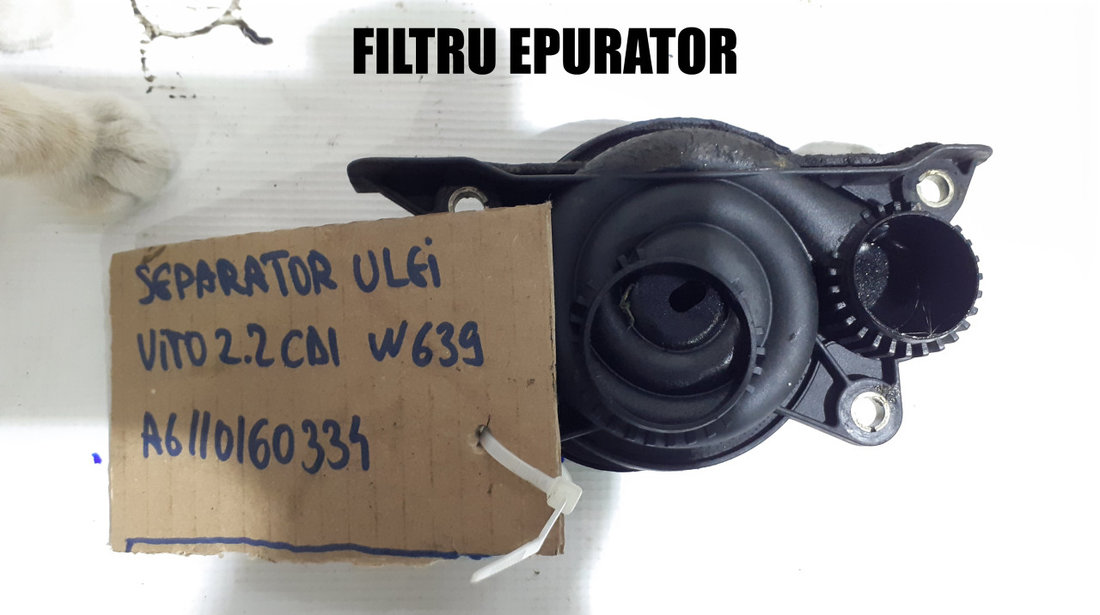 Filtru epurator, A6110160334, Mercedes Vito Viano C-Class 2.2 CDI w639 w203 2003 - 2014