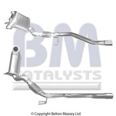 Filtru funingine/particule, sist.de esapament SEAT LEON (1P1) (2005 - 2012) BM CATALYSTS BM11150 pie...