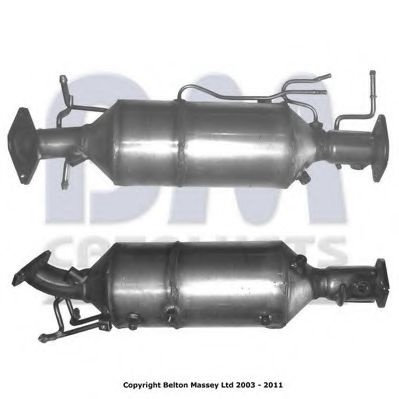 Filtru funingine/particule, sist.de esapament MAZDA 5 (CR19) (2005 - 2016) BM CATALYSTS BM11043H pie...