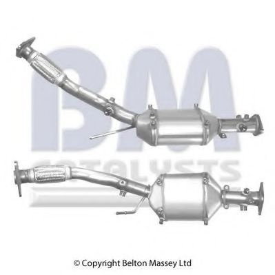 Filtru funingine/particule, sist.de esapament NISSAN X-TRAIL (T31) (2007 - 2013) BM CATALYSTS BM1105...