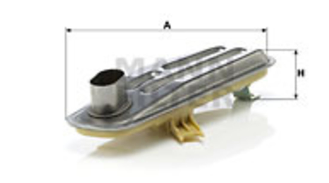 Filtru hidraulic, cutie de viteze automata (H212XKIT MANN-FILTER) RENAULT