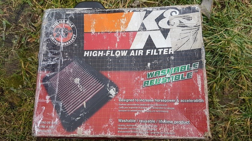 Filtru K&N SPORT 1 MILION KM, PEUGEOT 206, 2.0 HDI