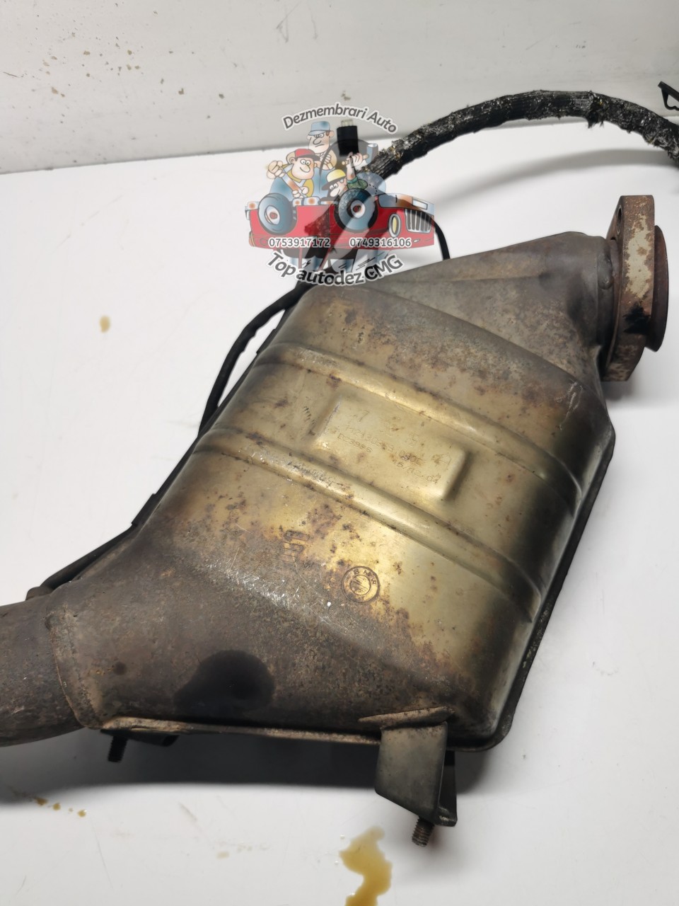 Filtru particule Bmw seria 5 E60 E61 525D 530D M57 7792191 A catalizator