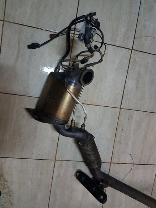 Filtru particule (dpf) audi a3 8p 1.9 tdi bls 105 cai