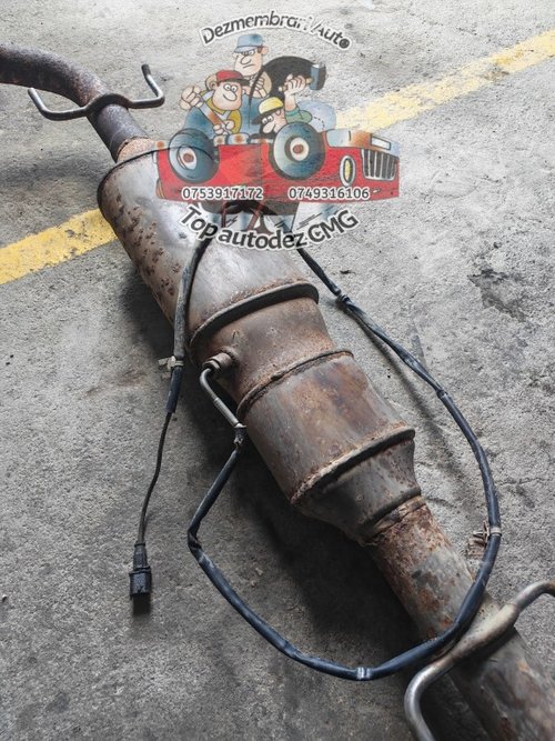 Filtru particule DPF Opel Zafira B 1.9 d diesel catalizator 2 sub masina GM55353946