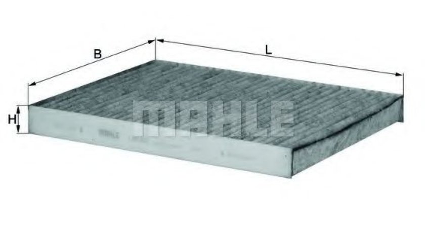 Filtru polen / aer habitaclu carbon activ FORD FIESTA VI (2008 - 2016) MAHLE ORIGINAL LAK 463 - produs NOU