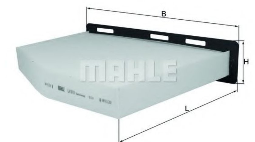Filtru polen / aer habitaclu VW BEETLE Cabriolet (5C7) (2011 - 2016) MAHLE ORIGINAL LA 181/1 - produs NOU