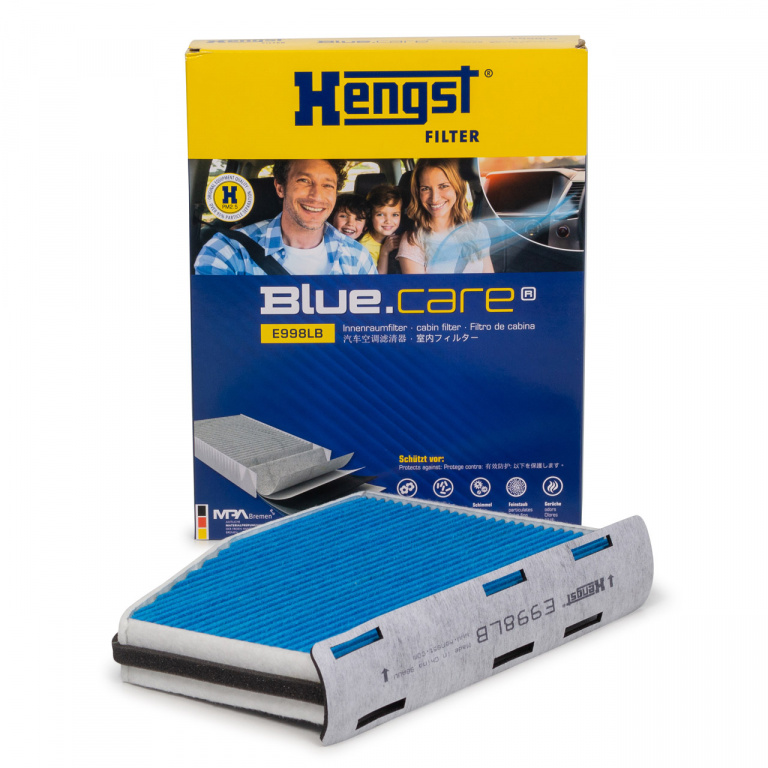 Filtru Polen Antibacterial Hengst Audi A3 8P 2003-2013 E998LB