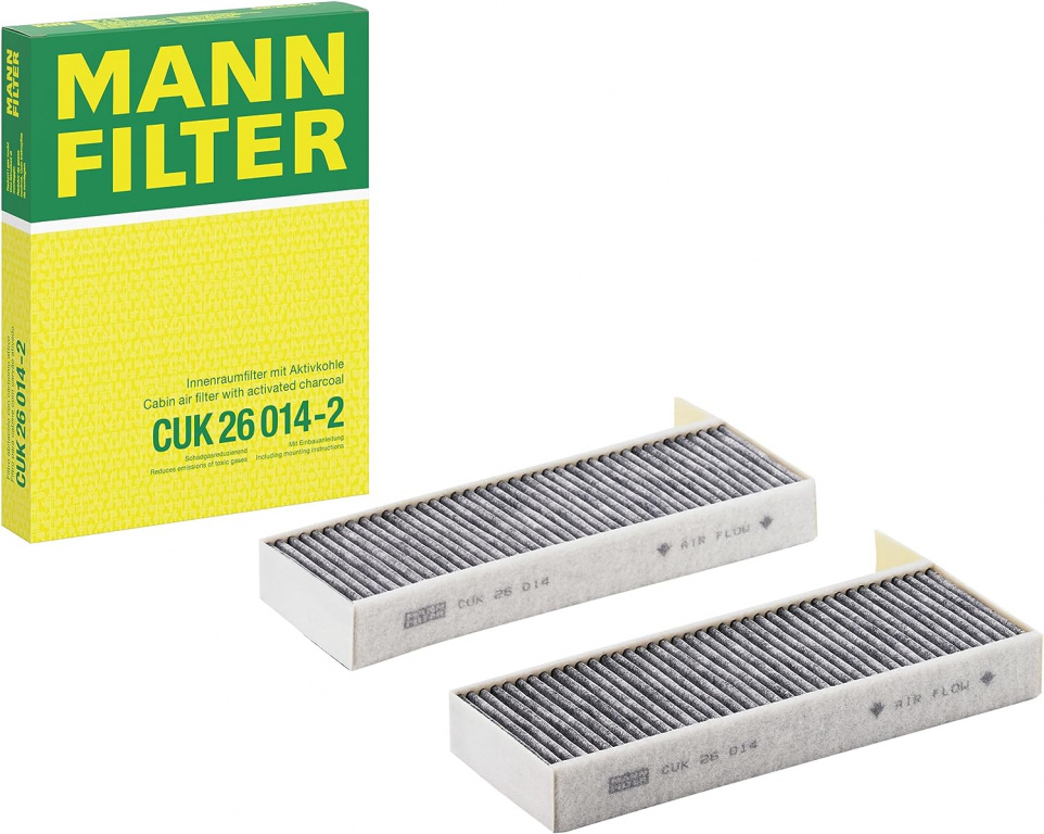 Filtru Polen Carbon Activ Mann Filter CUK26014-2