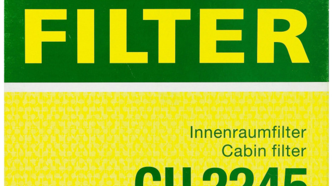 Filtru Polen Mann Filter Citroen Berlingo 1 1996-2011 CU2245