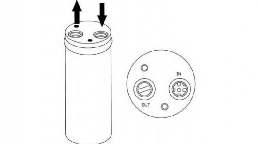 Filtru silicagel , filtru aer conditionat , filtru uscator Chevrolet REZZO 2005-2016 #2 13750007