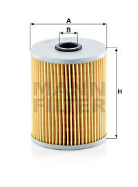 Filtru, sistem hidraulic primar (H9293 MANN-FILTER) MAN,NEOPLAN,SCANIA,VAN HOOL