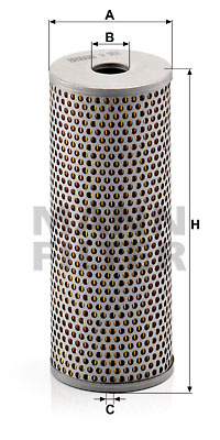Filtru, sistem hidraulic primar (H962 MANN-FILTER) SCANIA,VAN HOOL