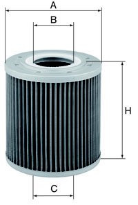 Filtru, sistem hidraulic primar (HD1349 MANN-FILTER)