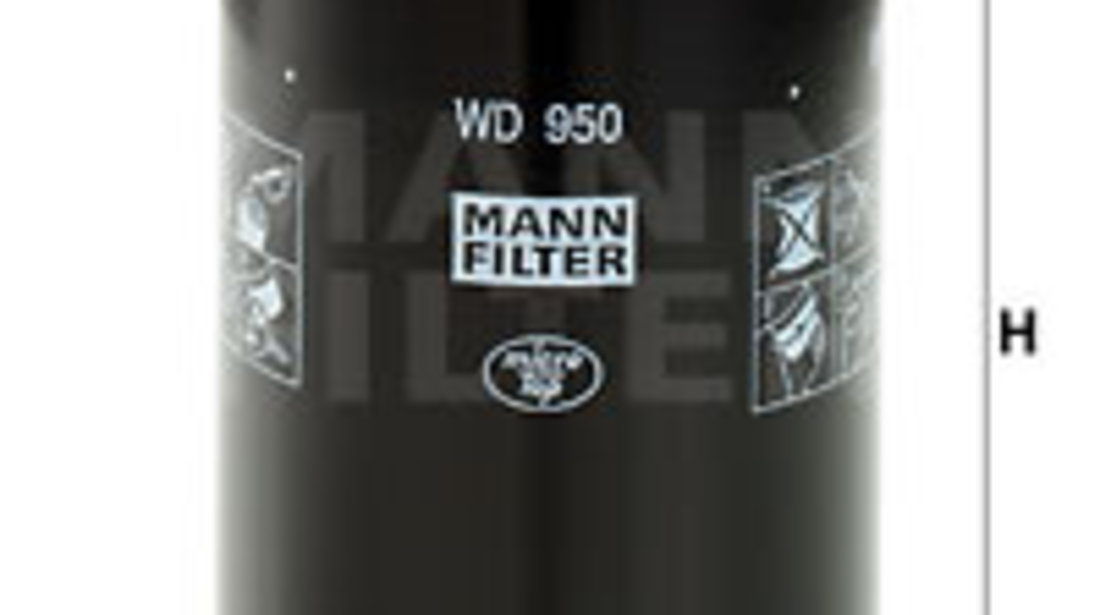 Filtru, sistem hidraulic primar (WD950 MANN-FILTER)