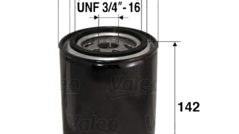 Filtru ulei (586024 VALEO) ALFA ROMEO,DAEWOO,DAF,FIAT,FORD,GAZ,LAND ROVER,RAYTON FISSORE,ROVER,UAZ