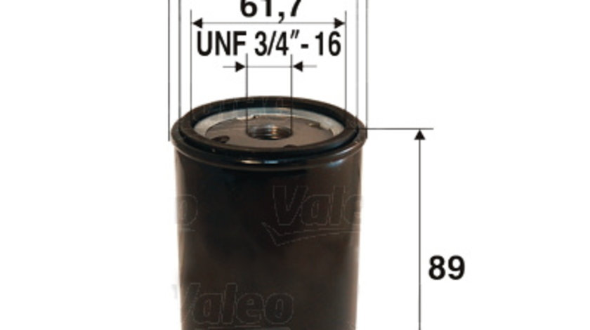 Filtru ulei (586083 VALEO) FORD,FORD AUSTRALIA,FORD USA,JAGUAR,LAND ROVER,MAZDA,MORGAN,VOLVO