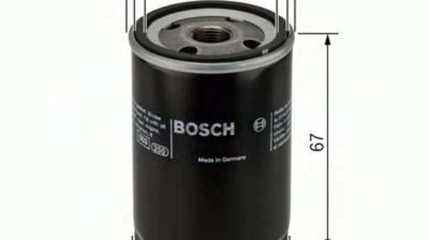 Filtru ulei ALFA ROMEO 145 (930) (1994 - 2001) BOSCH 0 451 103 300 piesa NOUA