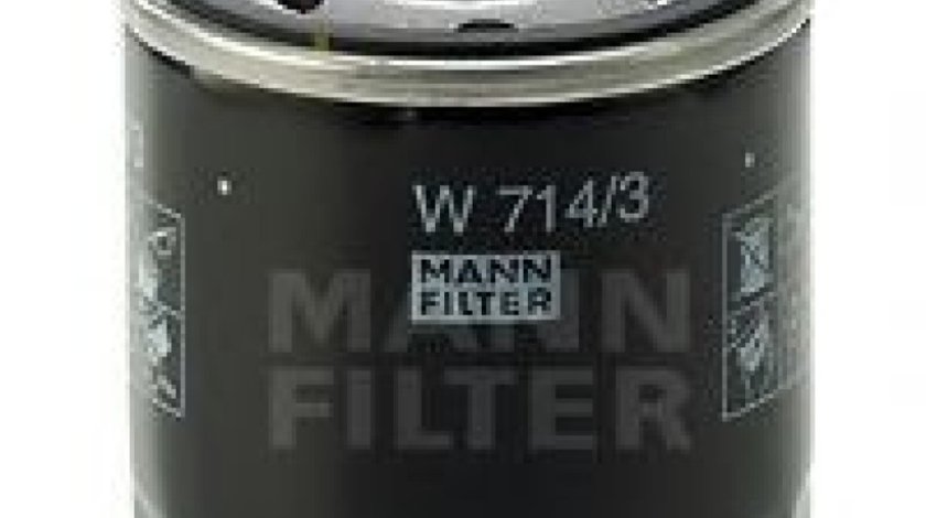 Filtru ulei ALFA ROMEO 147 (937) (2000 - 2010) MANN-FILTER W 714/3 piesa NOUA