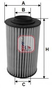 Filtru ulei ALFA ROMEO 159 (939) (2005 - 2011) SOFIMA S 5163 PE piesa NOUA