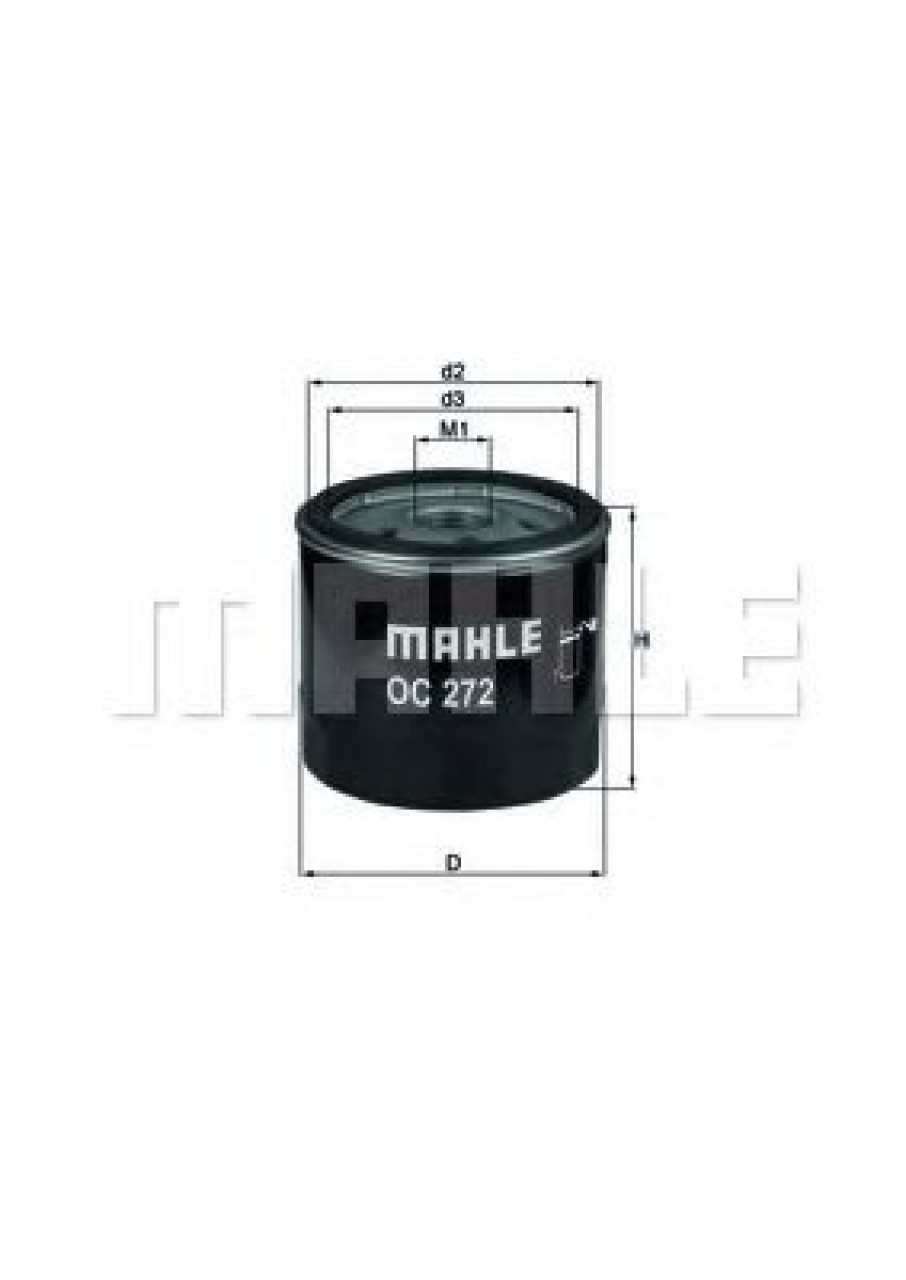 Filtru ulei ALFA ROMEO 166 (936) (1998 - 2007) MAHLE ORIGINAL OC 272 piesa NOUA