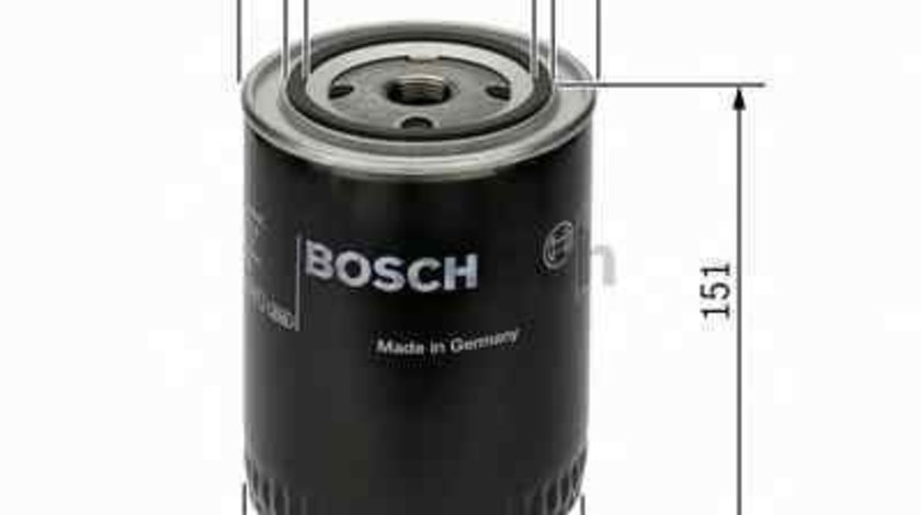 Filtru ulei AUDI 100 Avant (43, C2) BOSCH 0 451 203 012