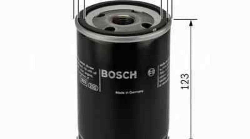 Filtru ulei AUDI 80 (8C, B4) Producator BOSCH 0 451 103 314