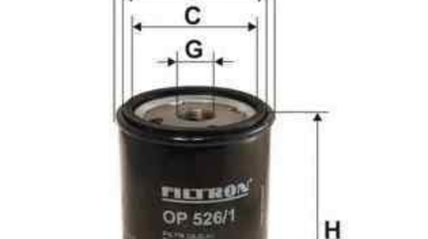 Filtru ulei AUDI 80 (8C, B4) Producator FILTRON OP526/1