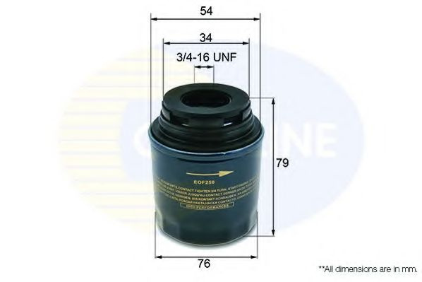 Filtru ulei AUDI A1 (8X1, 8XK, 8XF) (2010 - 2016) COMLINE EOF250 piesa NOUA