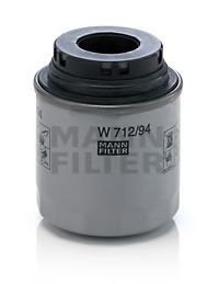 Filtru ulei AUDI A1 (8X1, 8XK, 8XF) (2010 - 2016) MANN-FILTER W 712/94 piesa NOUA