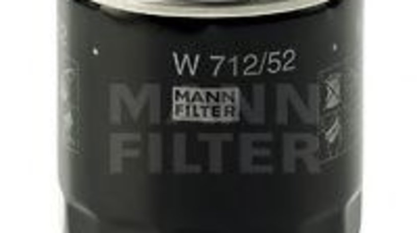 Filtru ulei AUDI A2 (8Z0) (2000 - 2005) MANN-FILTER W 712/52 piesa NOUA