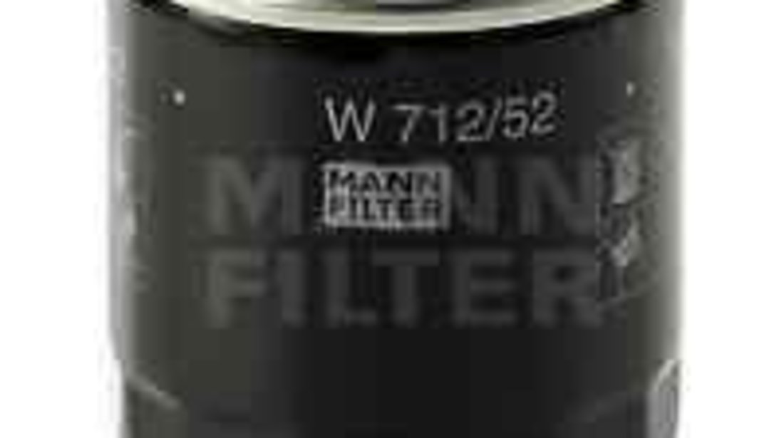 Filtru ulei AUDI A2 (8Z0) MANN-FILTER W 712/52