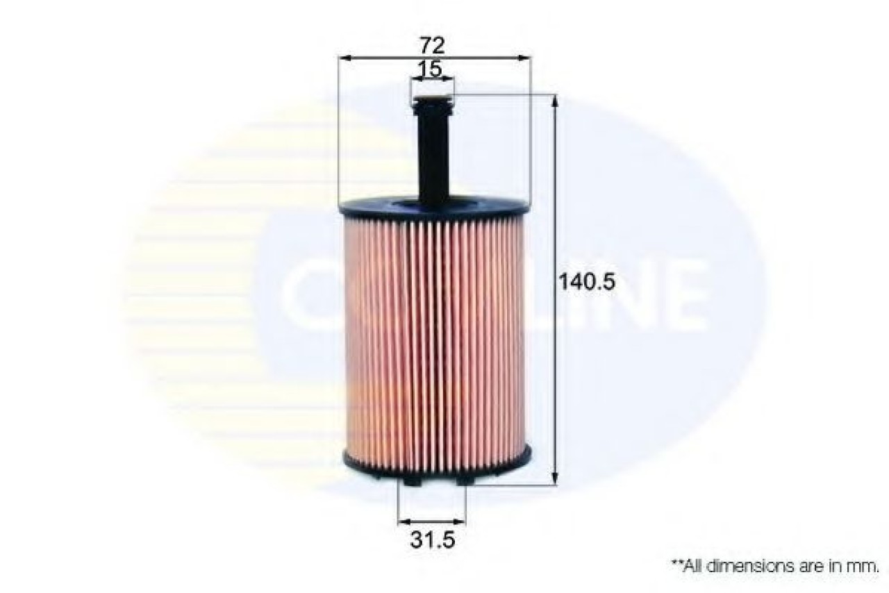 Filtru ulei AUDI A3 (8P1) (2003 - 2012) COMLINE EOF087 piesa NOUA