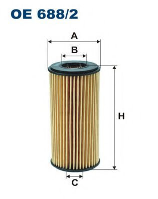 Filtru ulei AUDI A3 Limousine (8VS) (2013 - 2016) FILTRON OE688/2 piesa NOUA