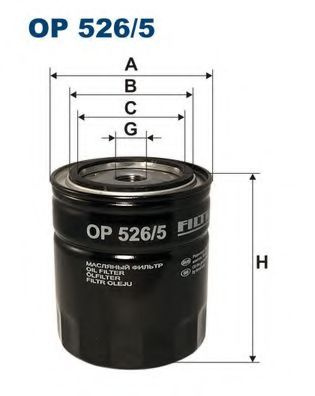 Filtru ulei AUDI A4 (8E2, B6) (2000 - 2004) FILTRON OP526/5 piesa NOUA