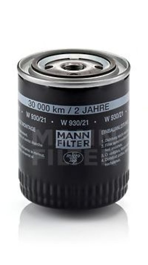 Filtru ulei AUDI A4 (8E2, B6) (2000 - 2004) MANN-FILTER W 930/21 piesa NOUA