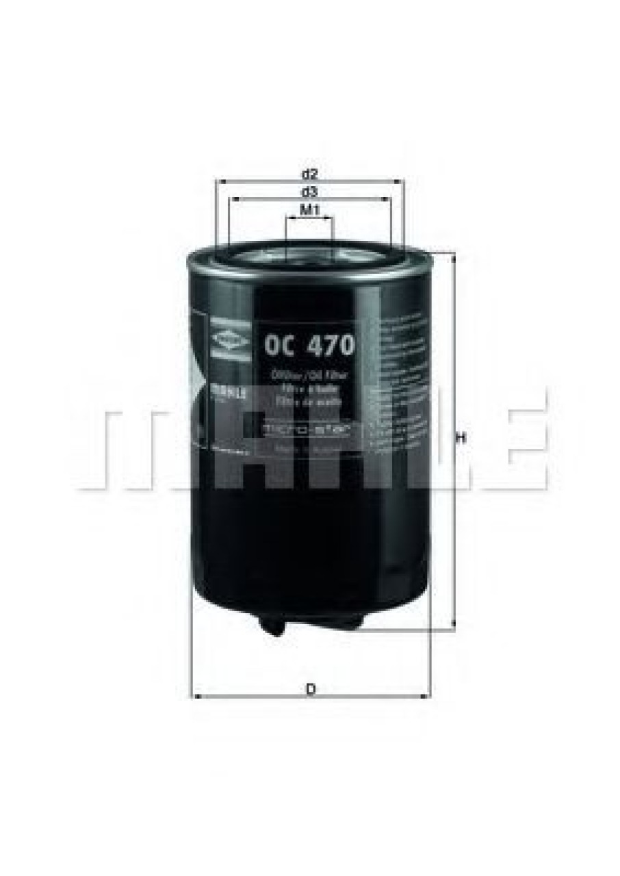 Filtru ulei AUDI A4 Avant (8ED, B7) (2004 - 2008) KNECHT OC 470 piesa NOUA