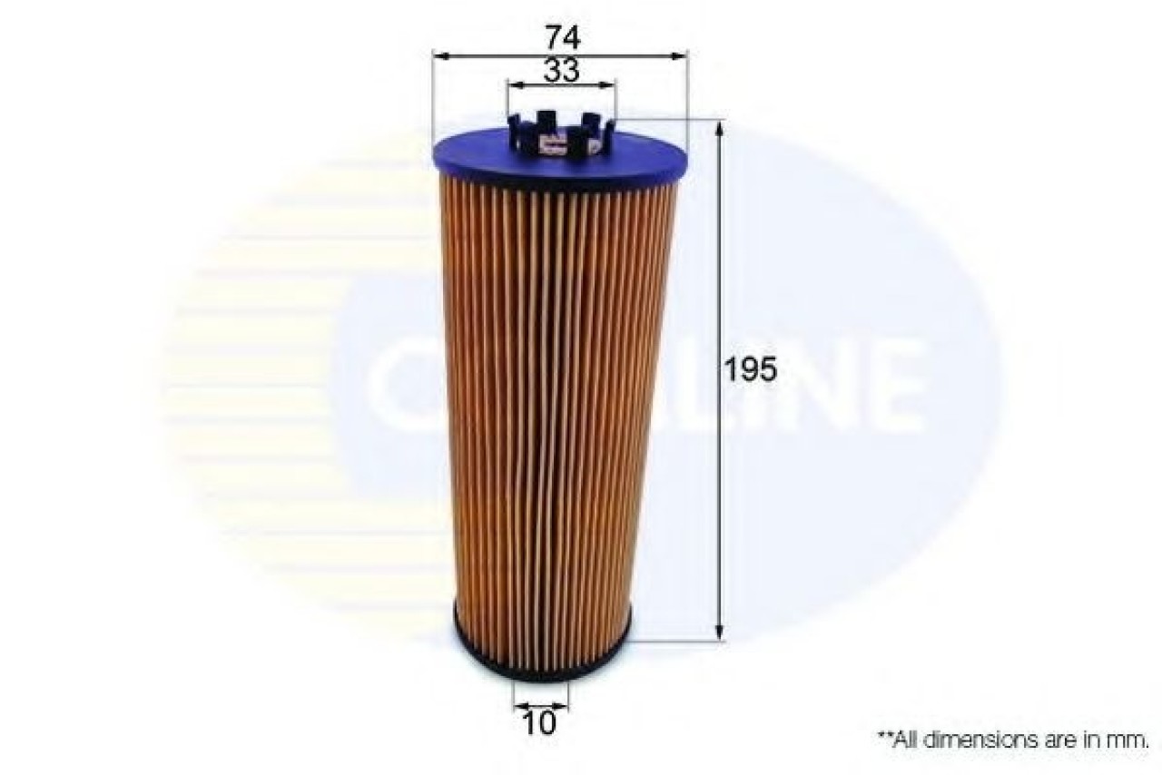 Filtru ulei AUDI A4 Avant (8ED, B7) (2004 - 2008) COMLINE EOF068 piesa NOUA