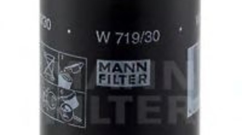 Filtru ulei AUDI A4 Cabriolet (8H7, B6, 8HE, B7) (2002 - 2009) MANN-FILTER W 719/30 produs NOU