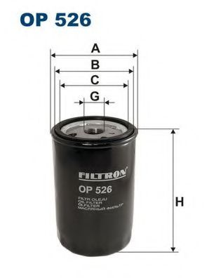 Filtru ulei AUDI A6 (4A, C4) (1994 - 1997) FILTRON OP526 piesa NOUA