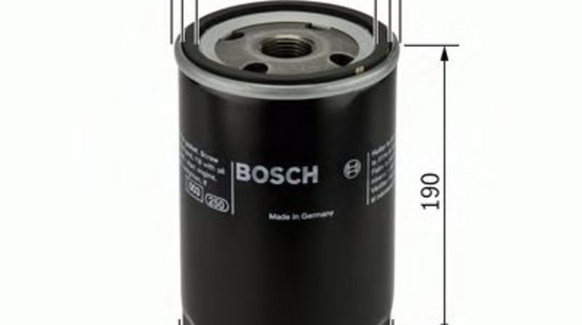 Filtru ulei AUDI A6 (4B2, C5) (1997 - 2005) BOSCH 0 451 103 348 piesa NOUA