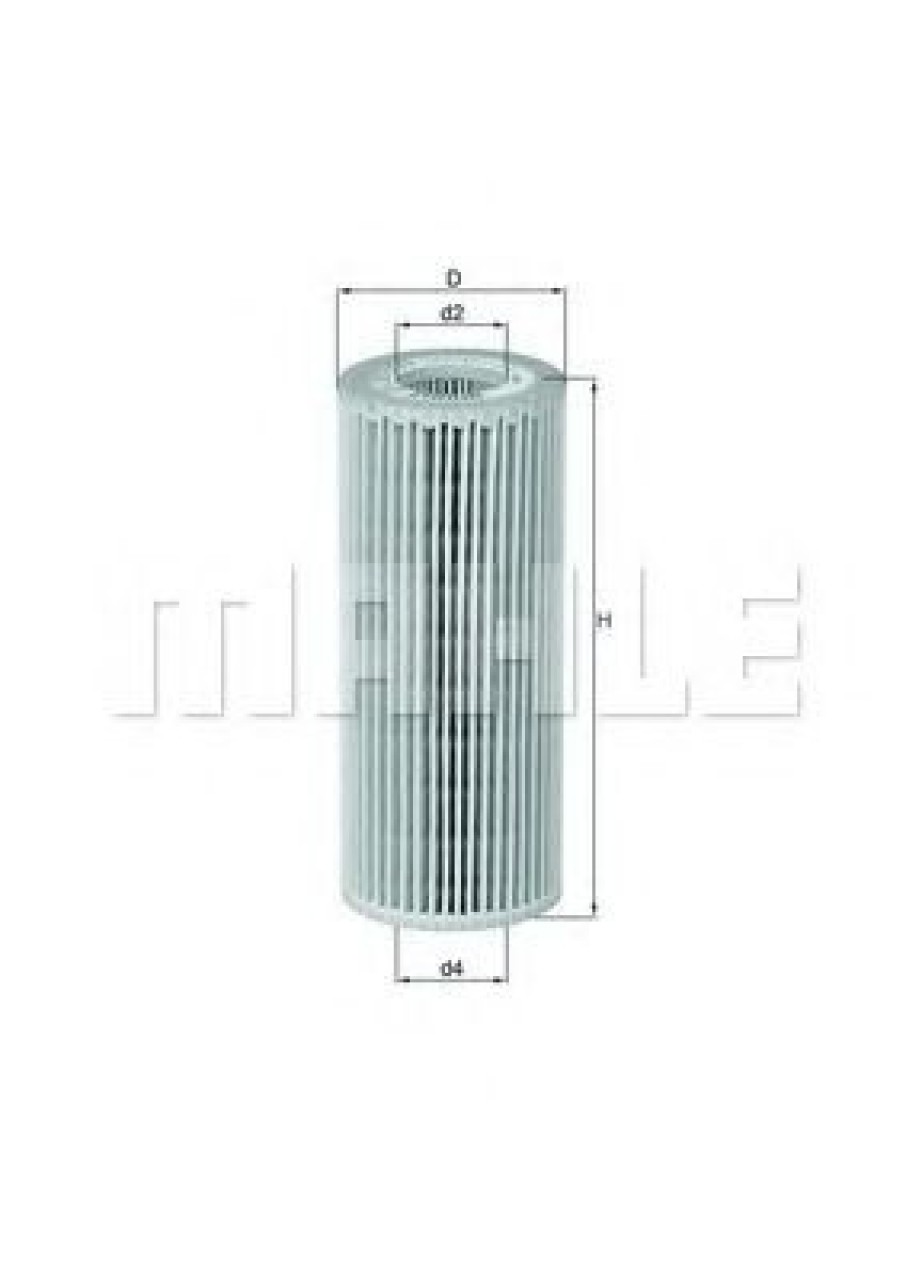 Filtru ulei AUDI A6 (4G2, C7, 4GC) (2010 - 2016) MAHLE ORIGINAL OX 381D piesa NOUA