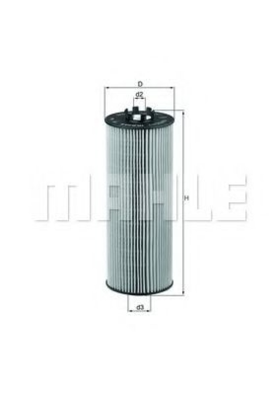 Filtru ulei AUDI A6 Avant (4B5, C5) (1997 - 2005) MAHLE ORIGINAL OX 164D piesa NOUA