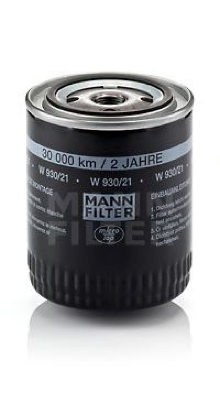 Filtru ulei AUDI ALLROAD (4BH, C5) (2000 - 2005) MANN-FILTER W 930/21 piesa NOUA