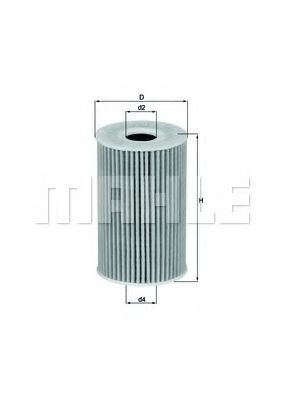 Filtru ulei AUDI Q5 (8R) (2008 - 2016) MAHLE ORIGINAL OX 388D piesa NOUA
