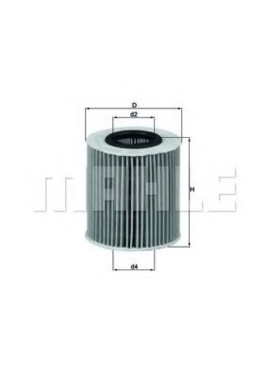 Filtru ulei BMW Seria 3 Cabriolet (E46) (2000 - 2007) KNECHT OX 166/1D piesa NOUA