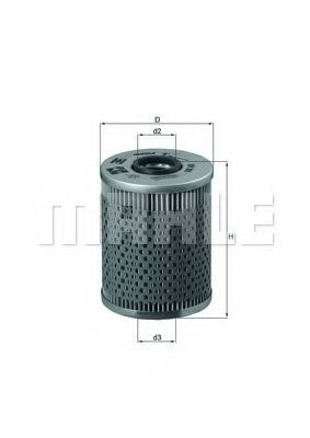 Filtru ulei BMW Seria 3 Cupe (E36) (1992 - 1999) MAHLE ORIGINAL OX 68D piesa NOUA
