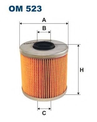 Filtru ulei BMW Seria 3 Cupe (E36) (1992 - 1999) FILTRON OM523 piesa NOUA