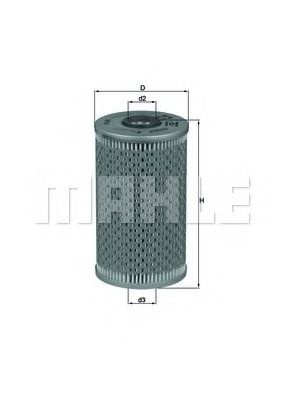 Filtru ulei BMW Seria 3 (E36) (1990 - 1998) KNECHT OX 96D piesa NOUA