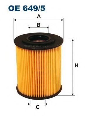 Filtru ulei BMW Seria 3 (E46) (1998 - 2005) FILTRON OE649/5 piesa NOUA